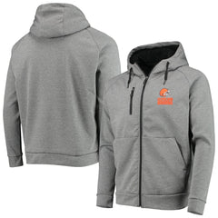 NFL Cleveland Browns Dunbrooke Shag Tri-Blend Full-Zip Raglan Hoodie