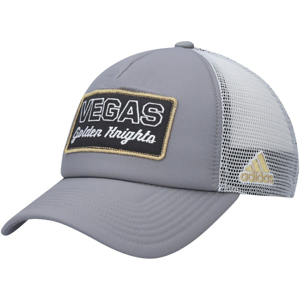 Vegas Golden Knights adidas Locker Room Foam Trucker Snapback Hat