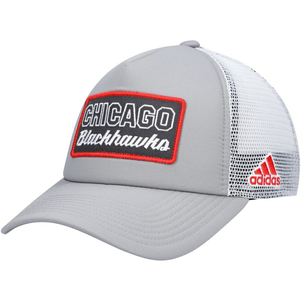 Chicago Blackhawks adidas Locker Room Foam Trucker Snapback Hat