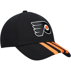 Philadelphia Flyers adidas Locker Room Three Stripe Adjustable Hat