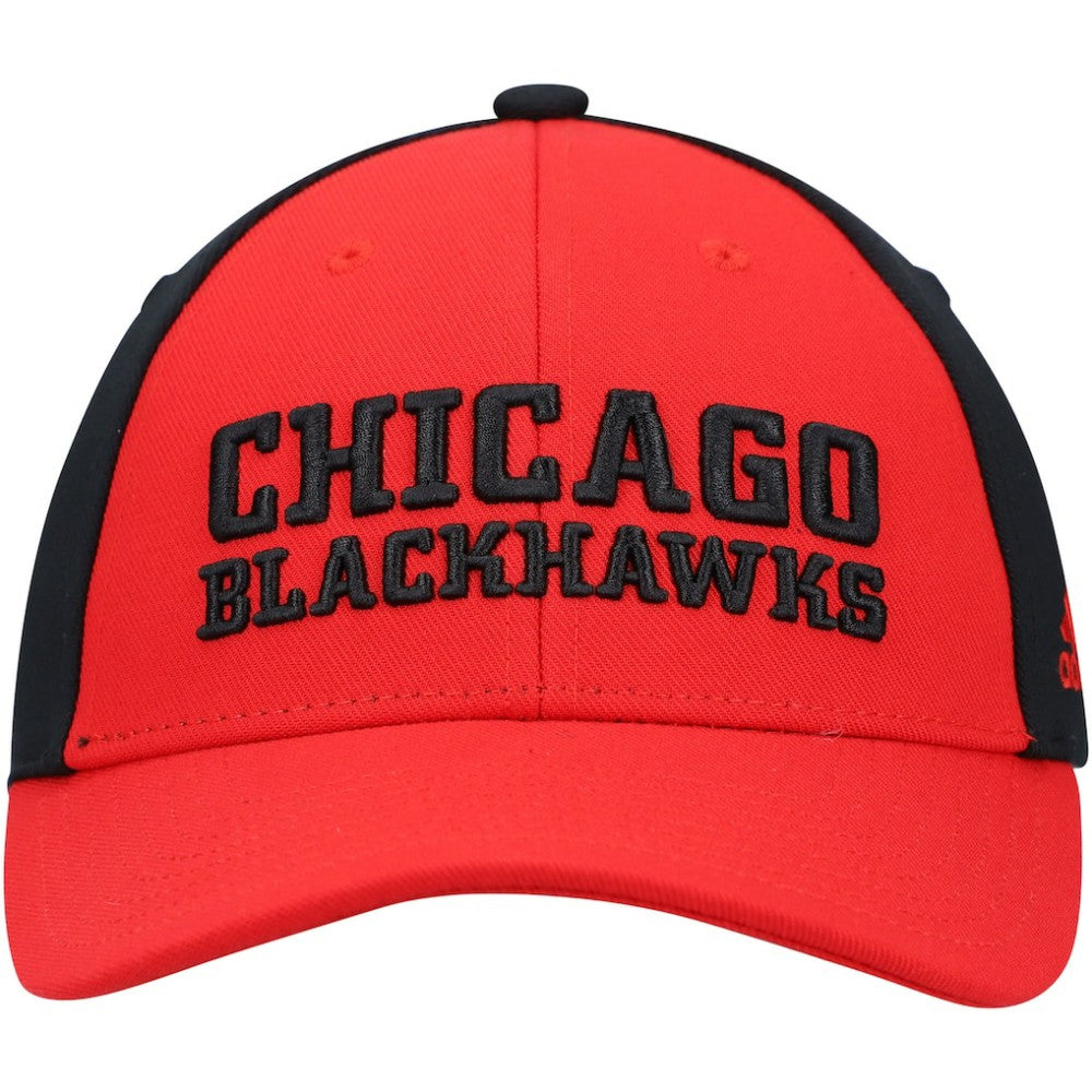 Chicago Blackhawks adidas Locker Room Adjustable Hat