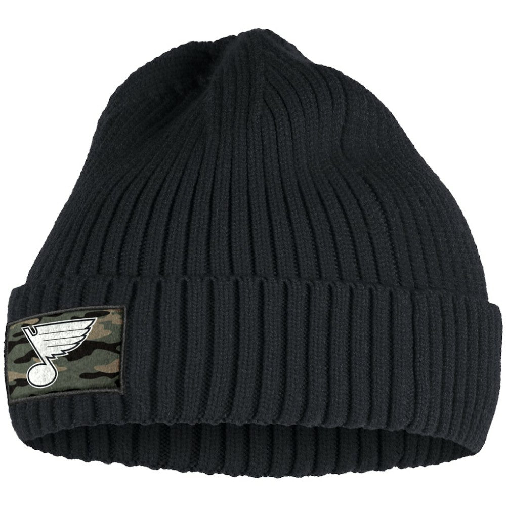 St. Louis Blues adidas Military Appreciation Cuffed Knit Hat