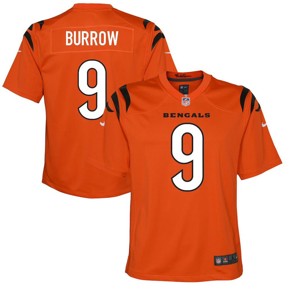 NFL Cincinnati Bengals Joe Burrow  Youth Game Jersey