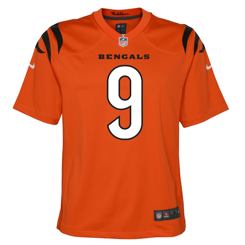 NFL Cincinnati Bengals Joe Burrow  Youth Game Jersey