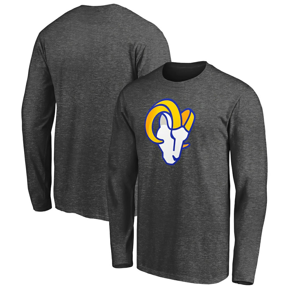NFL Los Angeles Rams Big & Tall Primary Logo Long Sleeve T-Shirt