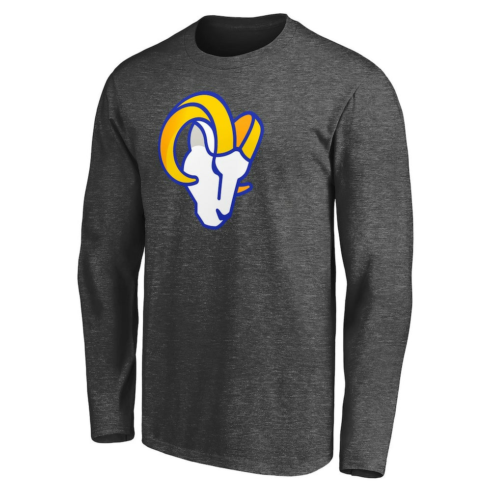 NFL Los Angeles Rams Big & Tall Primary Logo Long Sleeve T-Shirt