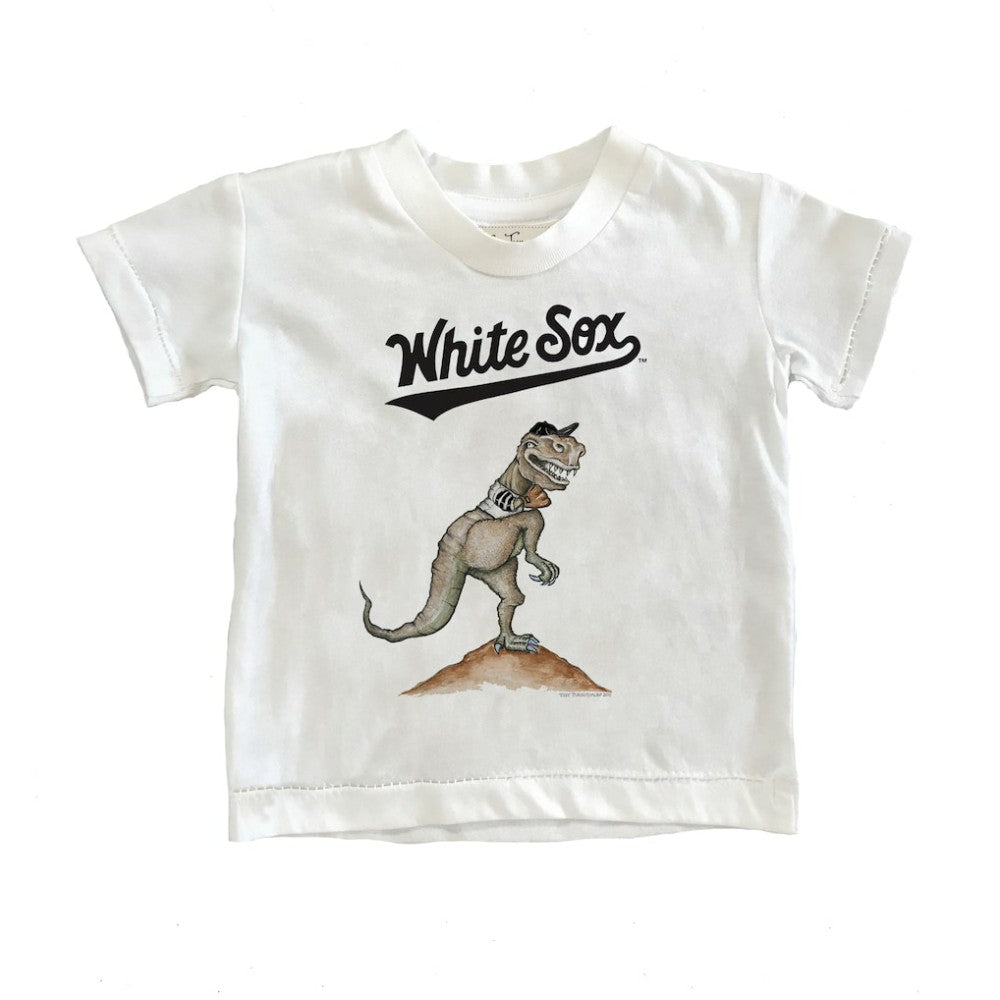 Chicago White Sox Tiny Turnip Youth TT Rex T-Shirt - White