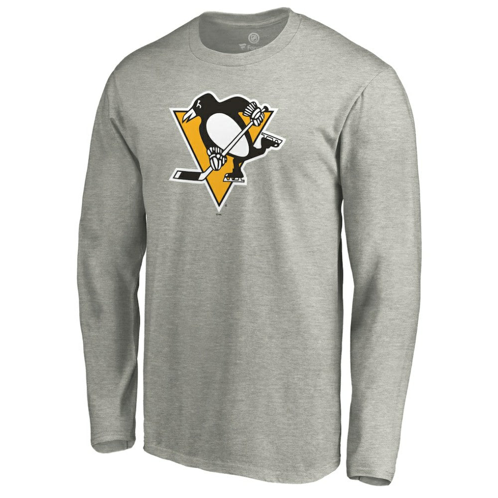Pittsburgh Penguins Primary Logo Long Sleeve T-Shirt