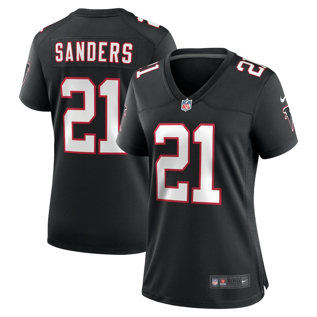 NFL Atlanta Falcons Deion Sanders  Women's Alternate Retired Player Game Jersey