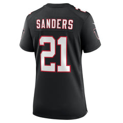 NFL Atlanta Falcons Deion Sanders  Women's Alternate Retired Player Game Jersey