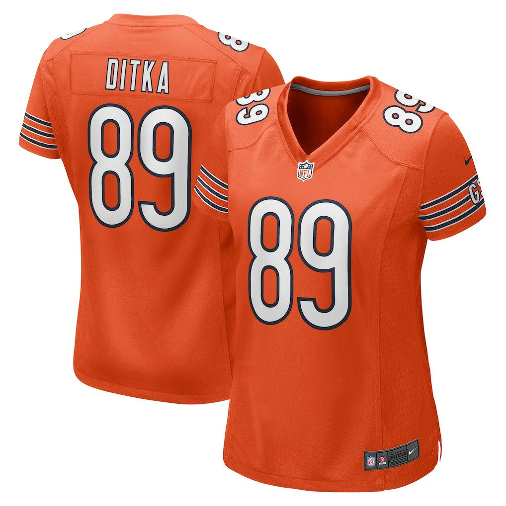NFL Chicago Bears Mike Ditka  Women's Retired Player Jersey