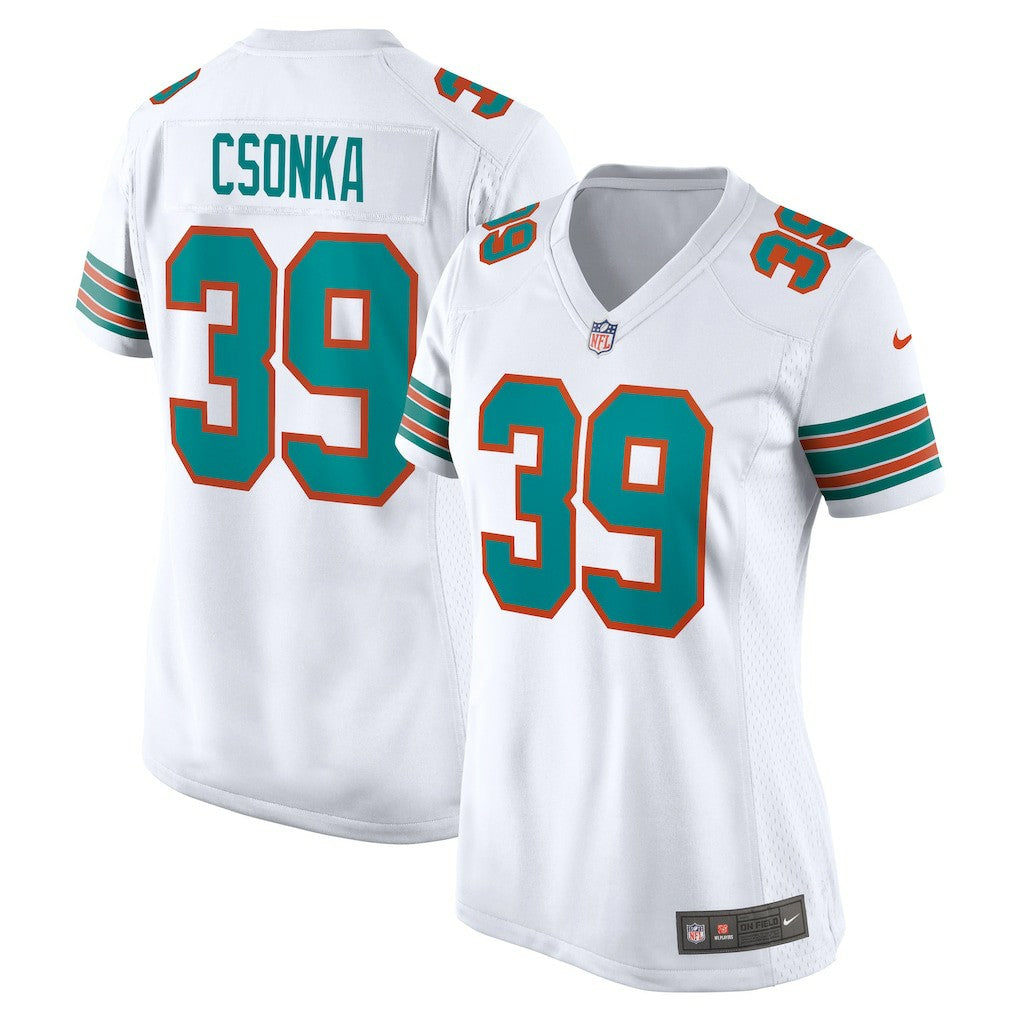 NFL Miami Dolphins Larry Csonka  Women's Retired Player Jersey