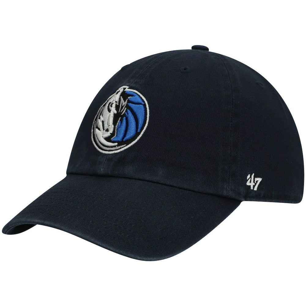 Dallas Mavericks '47 Core Logo Clean Up Adjustable Hat sale - Navy | 47 brand shop