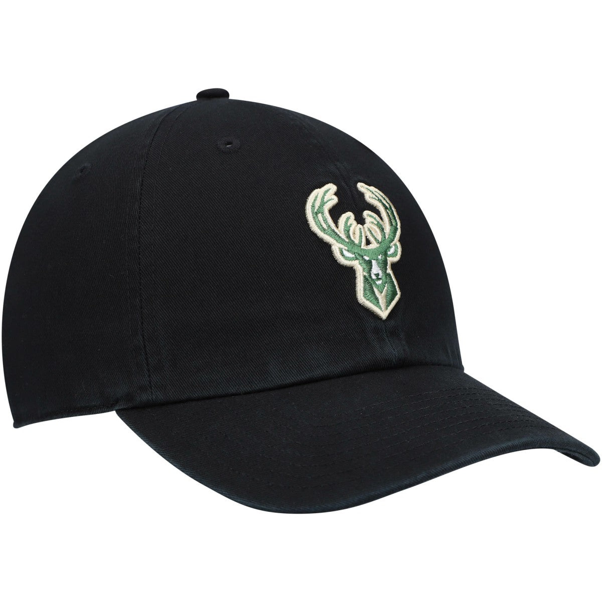Milwaukee Bucks '47 Core Logo Clean Up Adjustable Hat - Black | 47 brand outlet