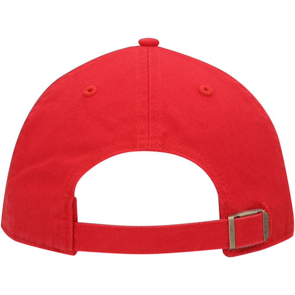 Portland Trail Blazers '47 Core Logo Clean Up Adjustable Hat - Red | 47 brand cheap