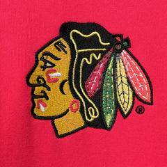 Chicago Blackhawks Starter Playoffs Color Block Full-Zip Hoodie