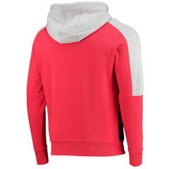 Washington Capitals Starter Playoffs Color Block Full-Zip Hoodie