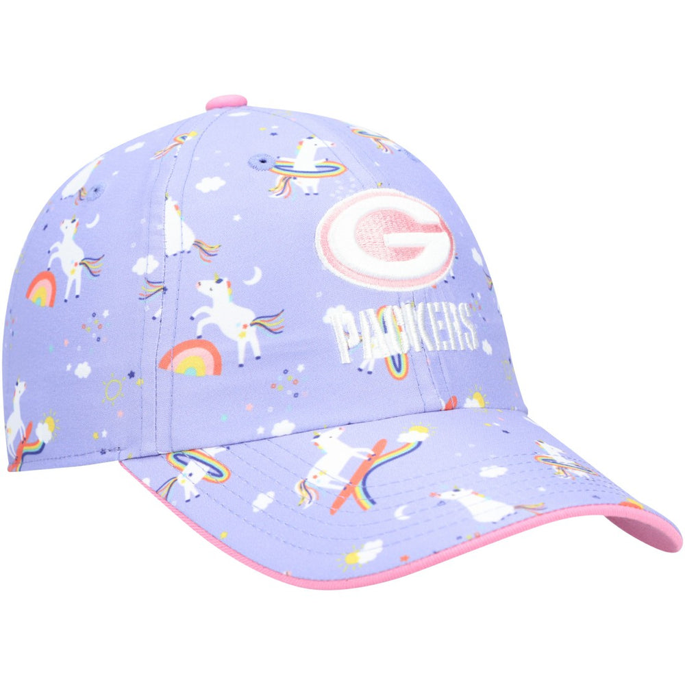 NFL Green Bay Packers '47 Girls Preschool Unicorn Clean Up Adjustable Hat