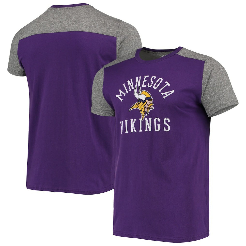 NFL Minnesota Vikings Majestic Threads Field Goal Slub T-Shirt