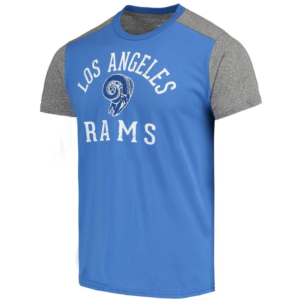 NFL Los Angeles Rams Majestic Threads Gridiron Classics Field Goal Slub T-Shirt
