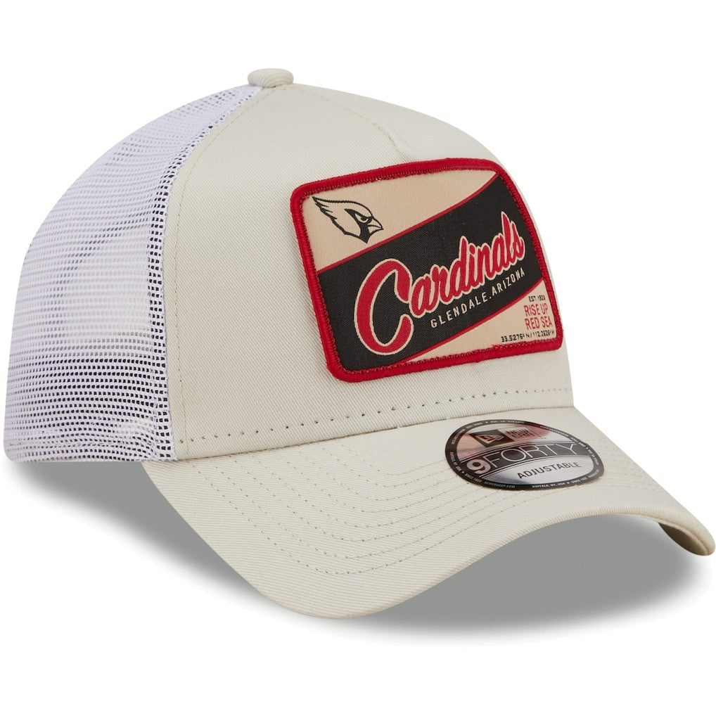 NFL Arizona Cardinals Happy Camper A-Frame Trucker 9FORTY Snapback Hat