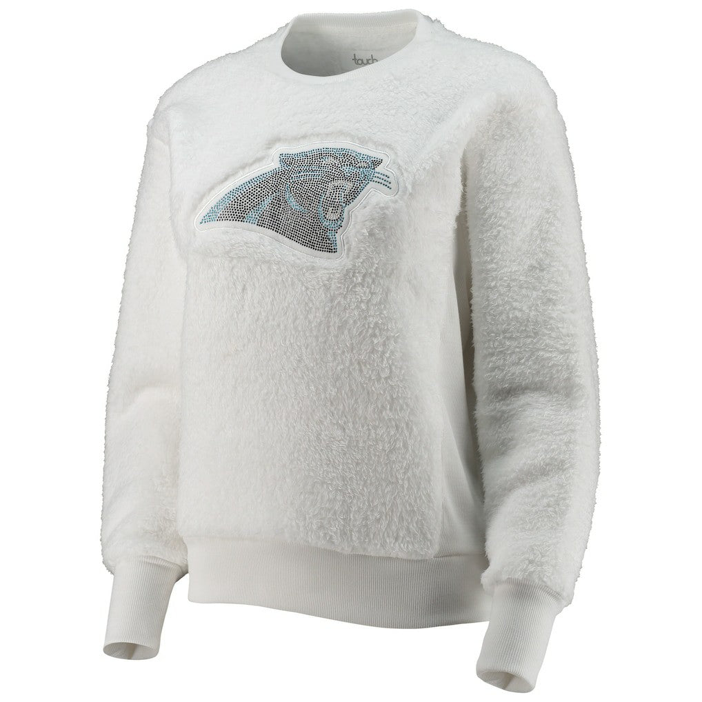 NFL Carolina Panthers Touch Women's Milestone Tracker Pullover Sweatshirt