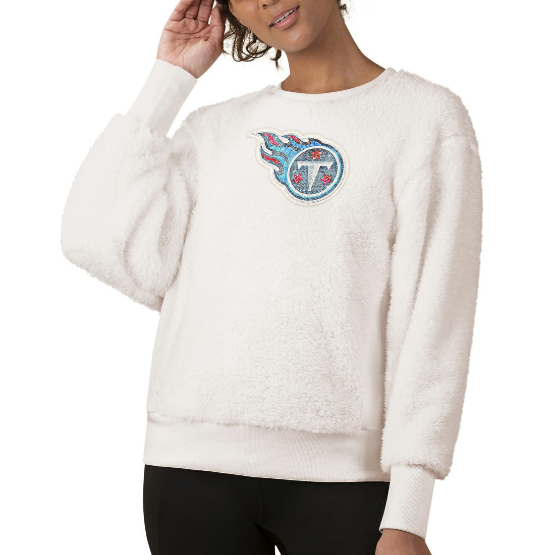 NFL Tennessee Titans Touch Women's Milestone Tracker Pullover Sweatshirt