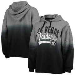 NFL Las Vegas Raiders Touch Women's Superstar Dip-Dye Pullover Hoodie