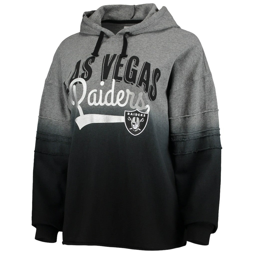 NFL Las Vegas Raiders Touch Women's Superstar Dip-Dye Pullover Hoodie