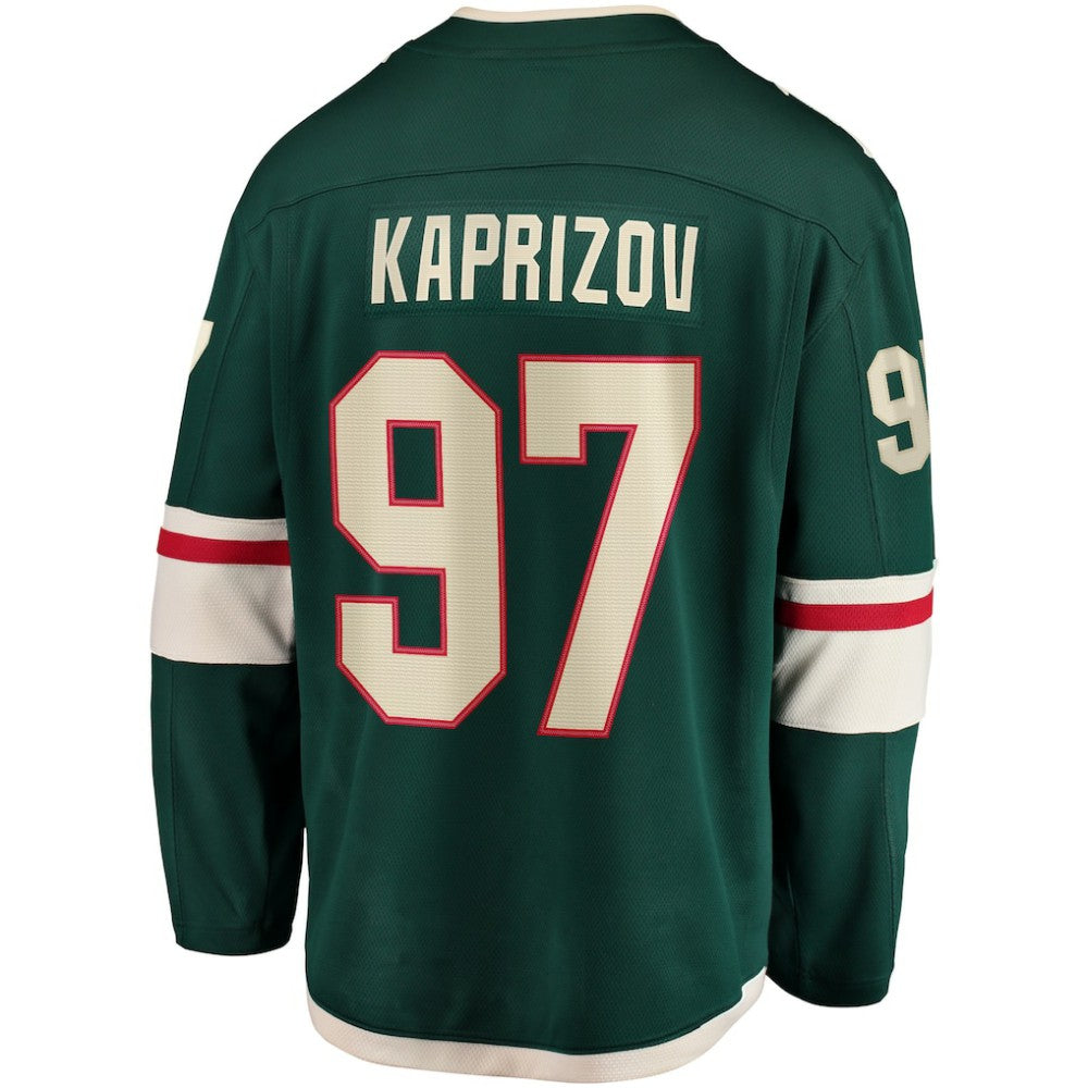 Kirill Kaprizov Minnesota Wild Fanatics Home Breakaway Replica Jersey
