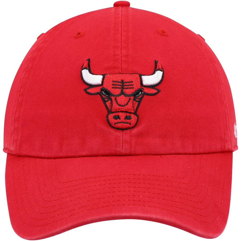 Chicago Bulls '47 Core Logo Clean Up Adjustable Hat - Red | 47 brand sale