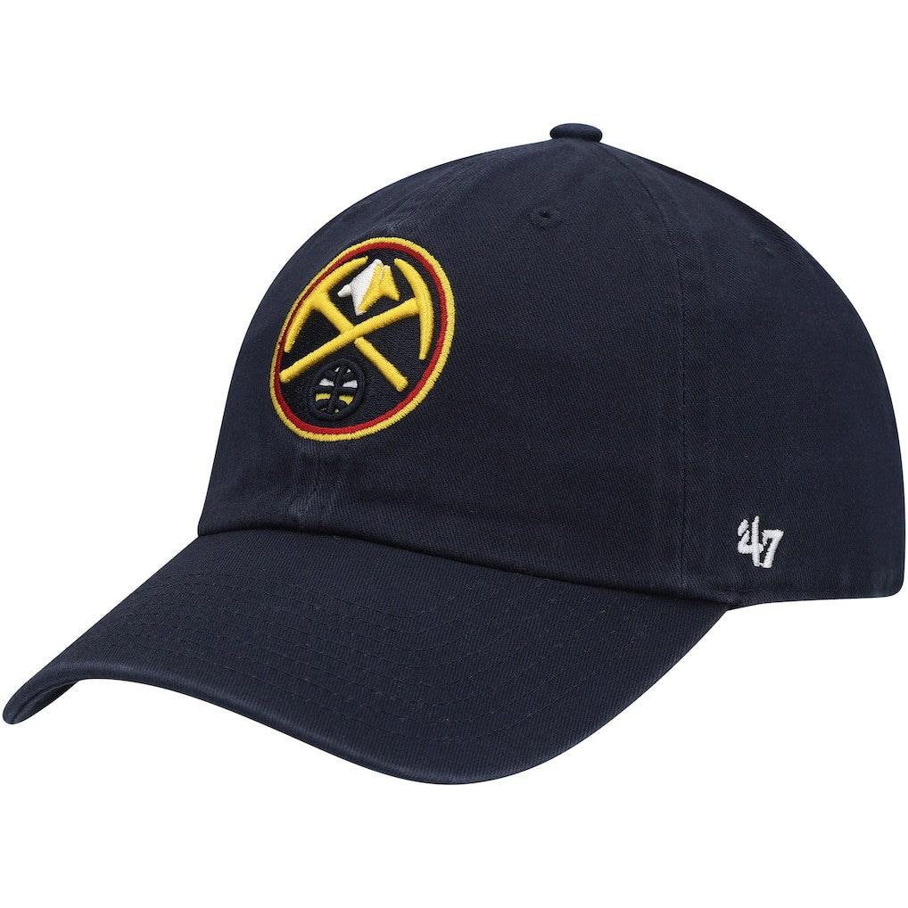 Denver Nuggets '47 Core Logo Clean Up Adjustable Hat sale - Navy | 47 brand outlet