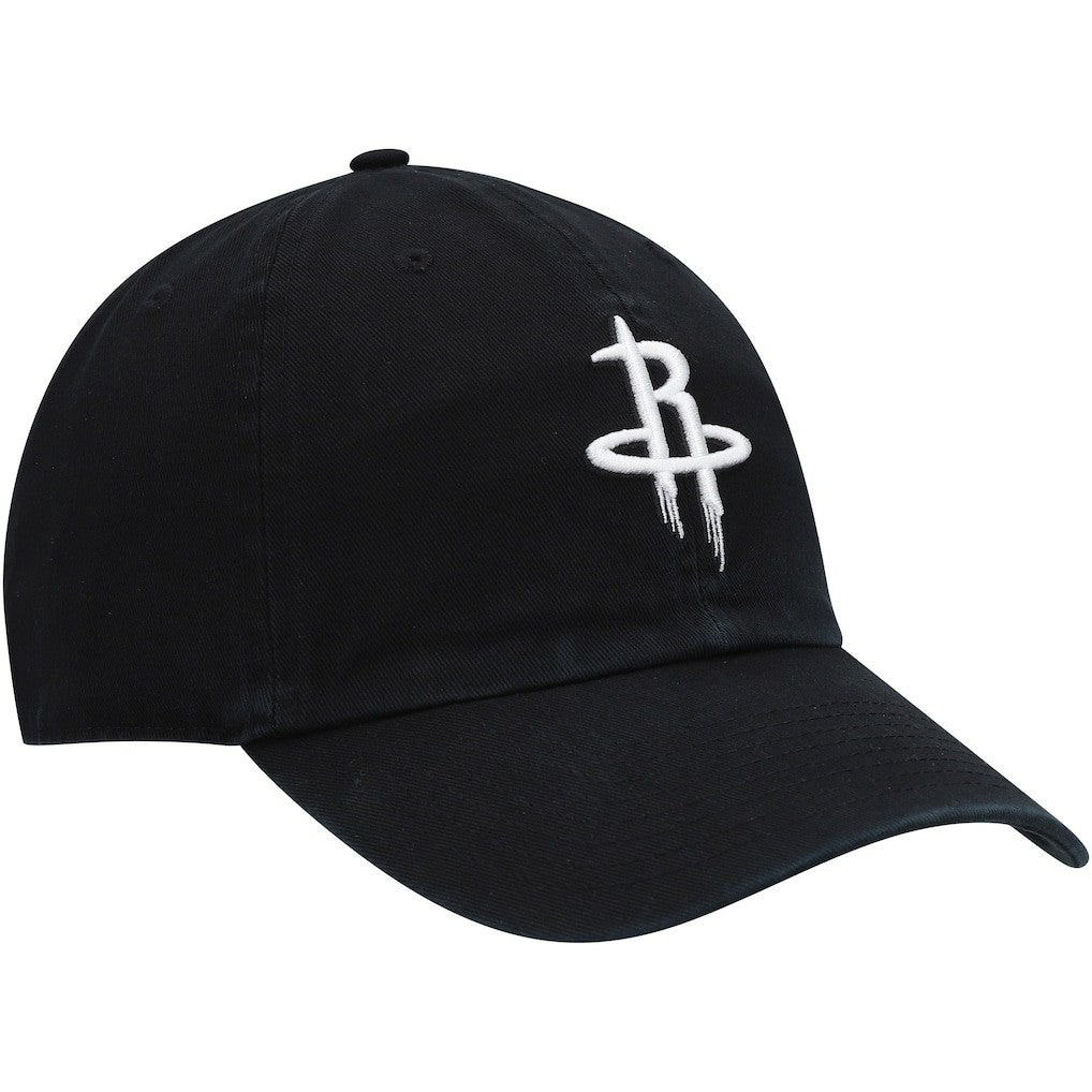 Houston Rockets '47 Core Logo Clean Up Adjustable Hat sale - Black | 47 brand on sale