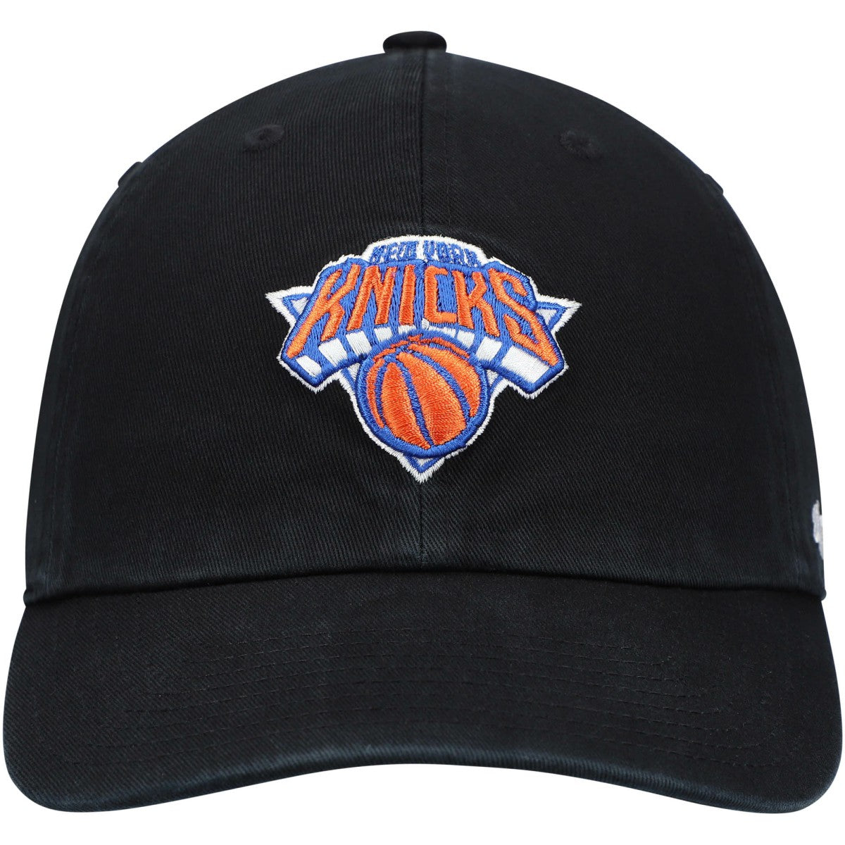 New York Knicks '47 Core Logo Clean Up Adjustable Hat - Black | 47 brand for sale
