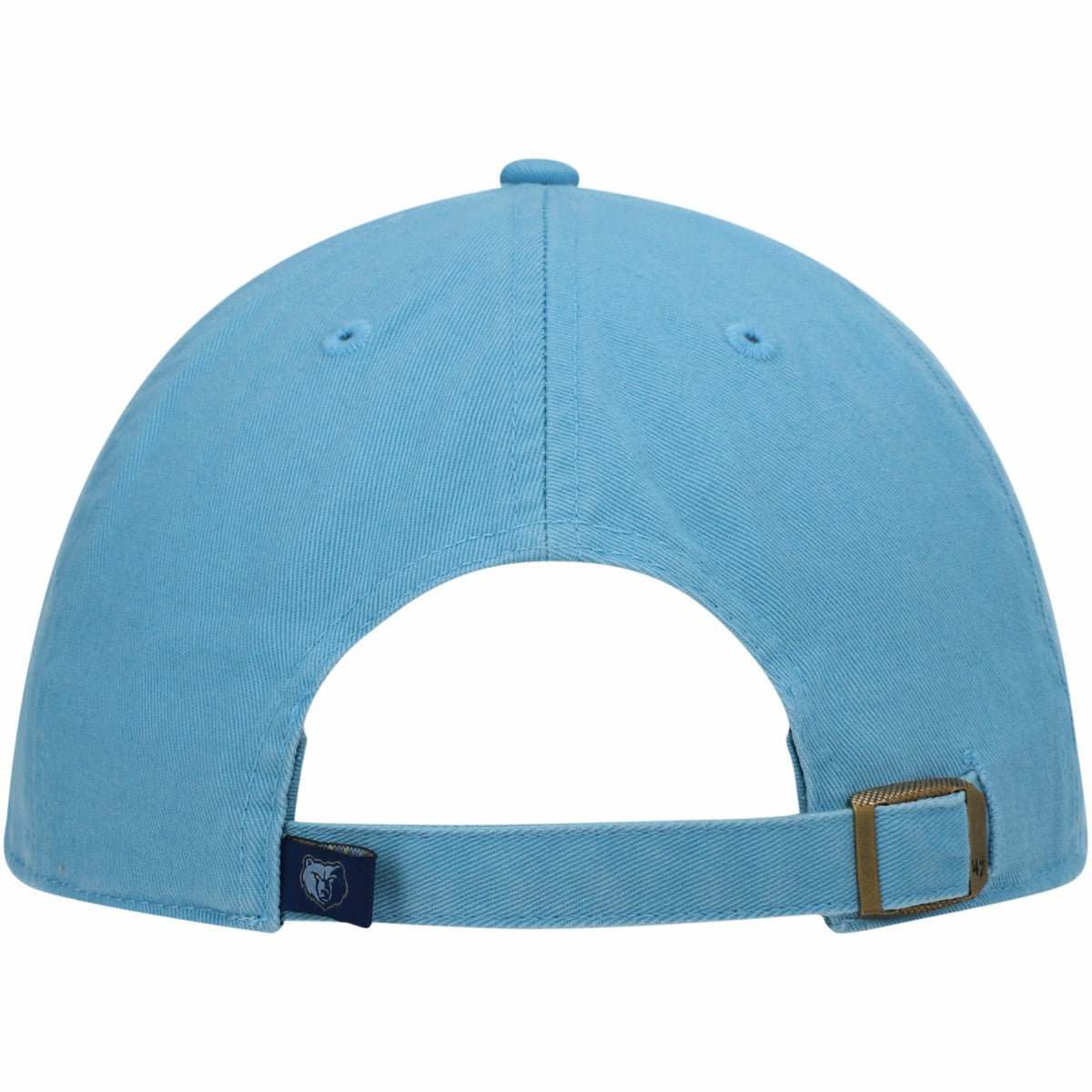 Memphis Grizzlies '47 Core Logo Clean Up Adjustable Hat - Light Blue | 47 brand sale