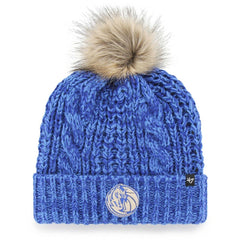 Dallas Mavericks '47 Women's Meeko Cuffed Knit Hat with Pom sale - Blue | 47 brand sale