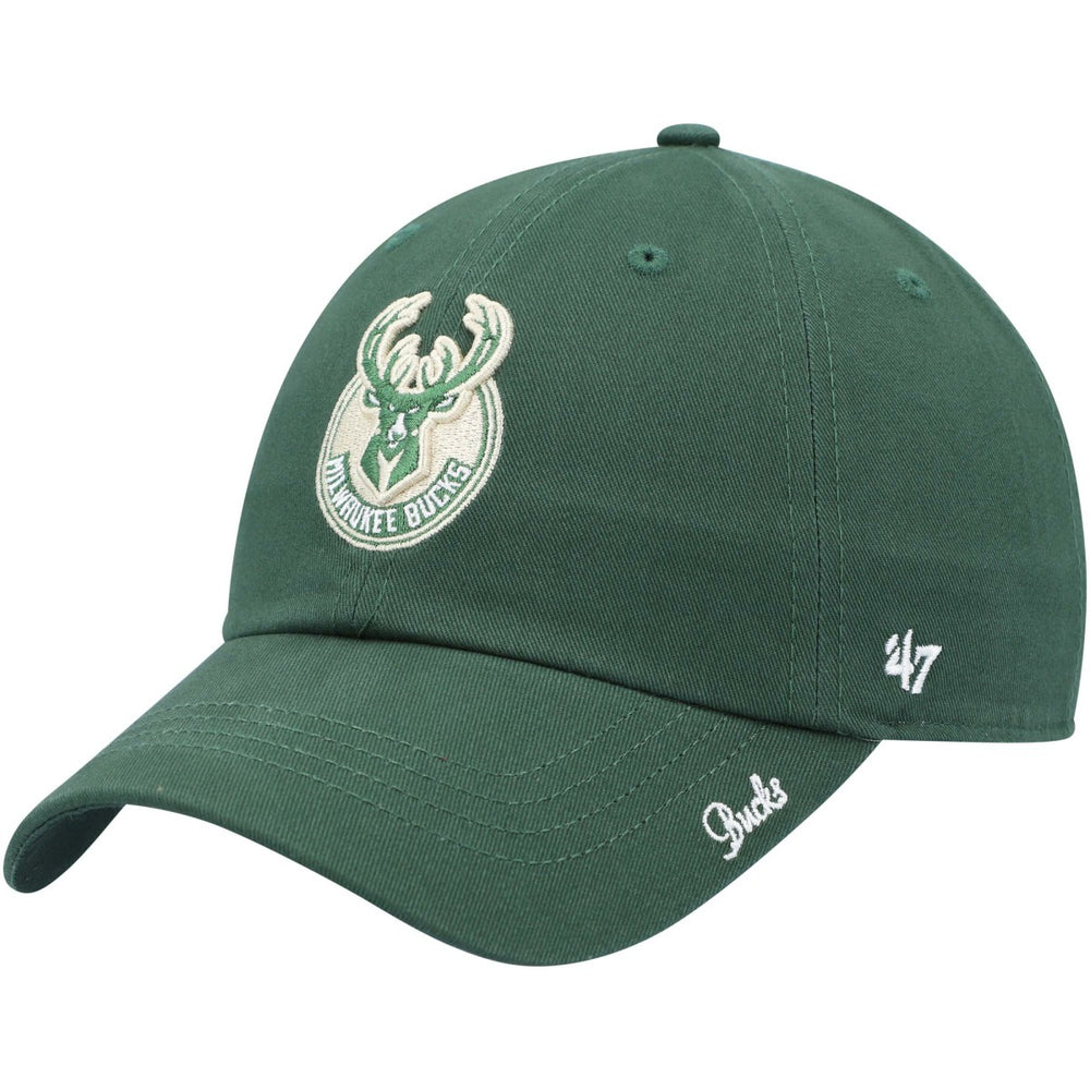 Milwaukee Bucks '47 Women's Miata Clean Up Logo Adjustable Hat - Hunter Green | 47 brand online