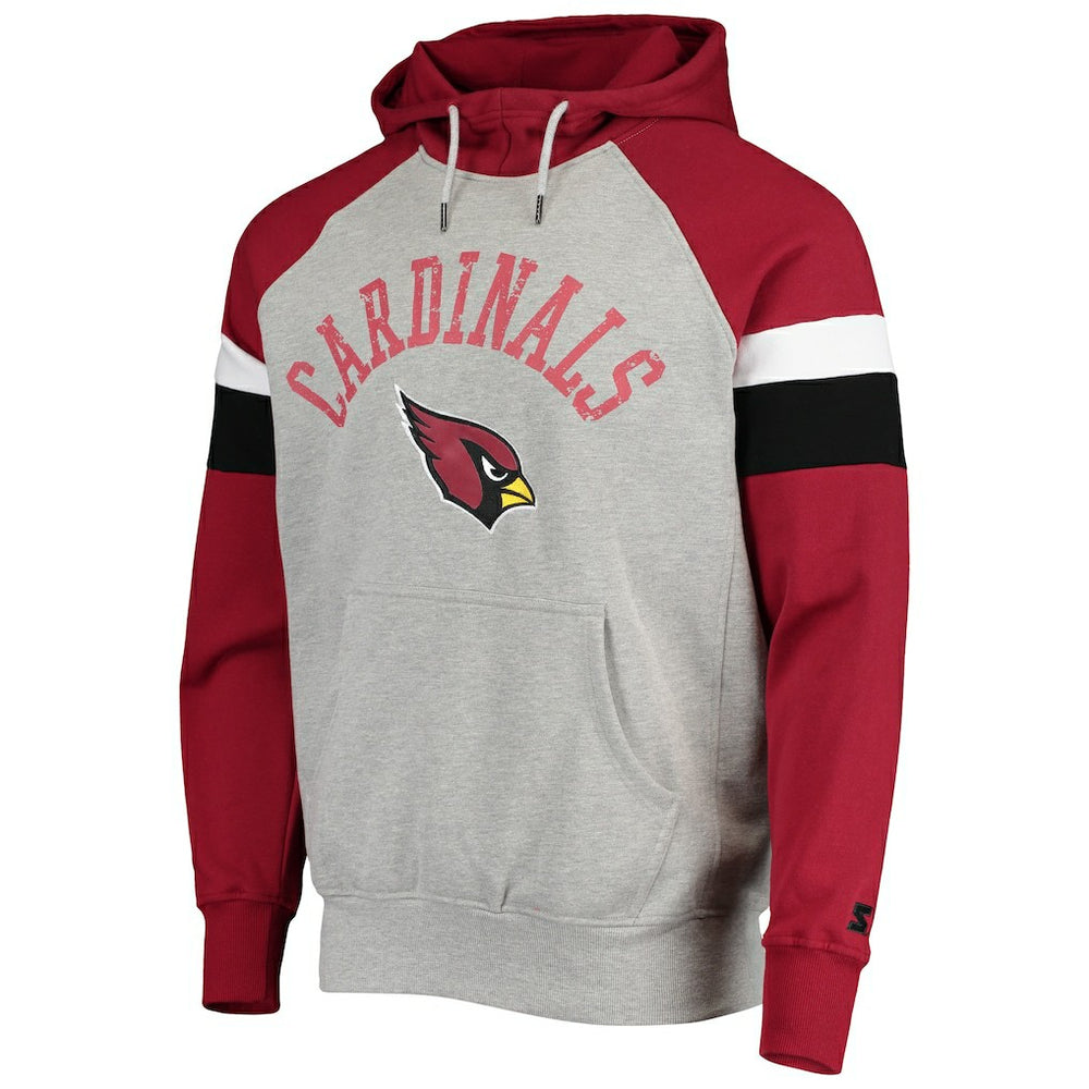 NFL Arizona Cardinals Starter Home Run Raglan Pullover Hoodie