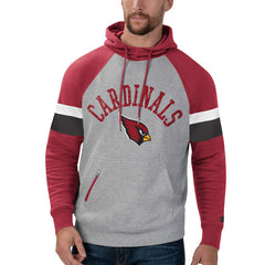 NFL Arizona Cardinals Starter Home Run Raglan Pullover Hoodie
