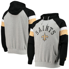 NFL New Orleans Saints Starter Home Run Raglan Pullover Hoodie