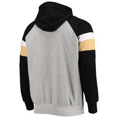 NFL New Orleans Saints Starter Home Run Raglan Pullover Hoodie