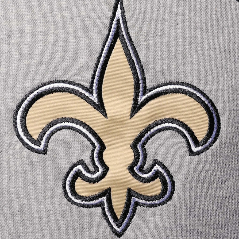 NFL New Orleans Saints Starter Home Run Raglan Pullover Hoodie