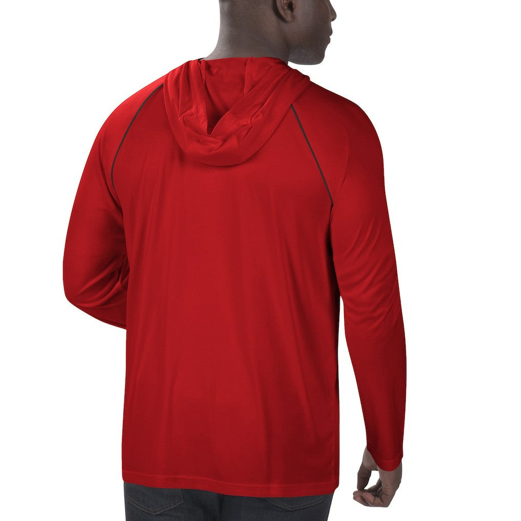 NFL Atlanta Falcons Starter Raglan Long Sleeve Hoodie T-Shirt