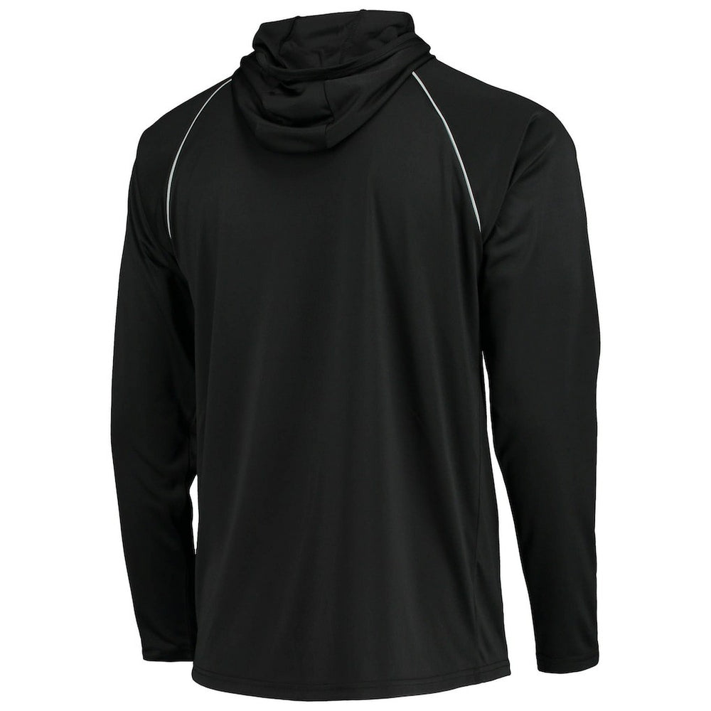 NFL Las Vegas Raiders Starter Raglan Long Sleeve Hoodie T-Shirt