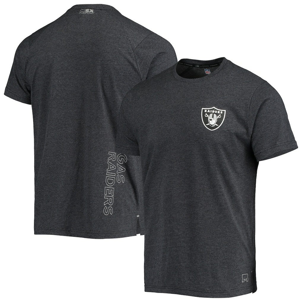 NFL Las Vegas Raiders MSX by Michael Strahan Motivation Performance T-Shirt