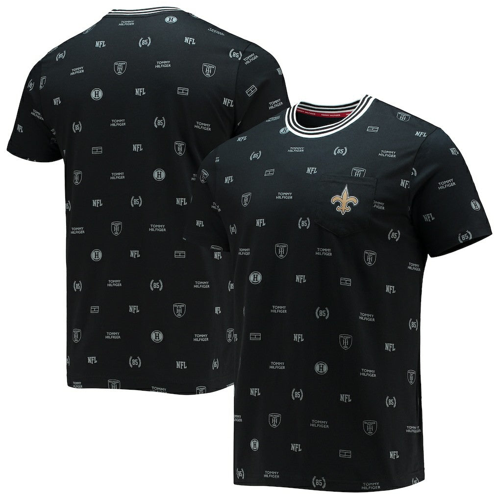 NFL New Orleans Saints Tommy Hilfiger Essential Pocket T-Shirt