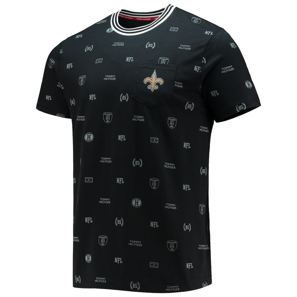 NFL New Orleans Saints Tommy Hilfiger Essential Pocket T-Shirt