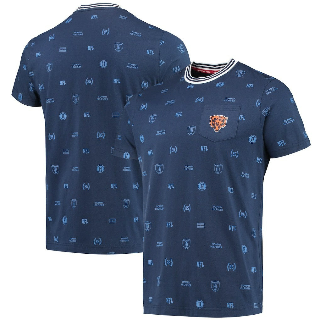 NFL Chicago Bears Tommy Hilfiger Essential Pocket T-Shirt