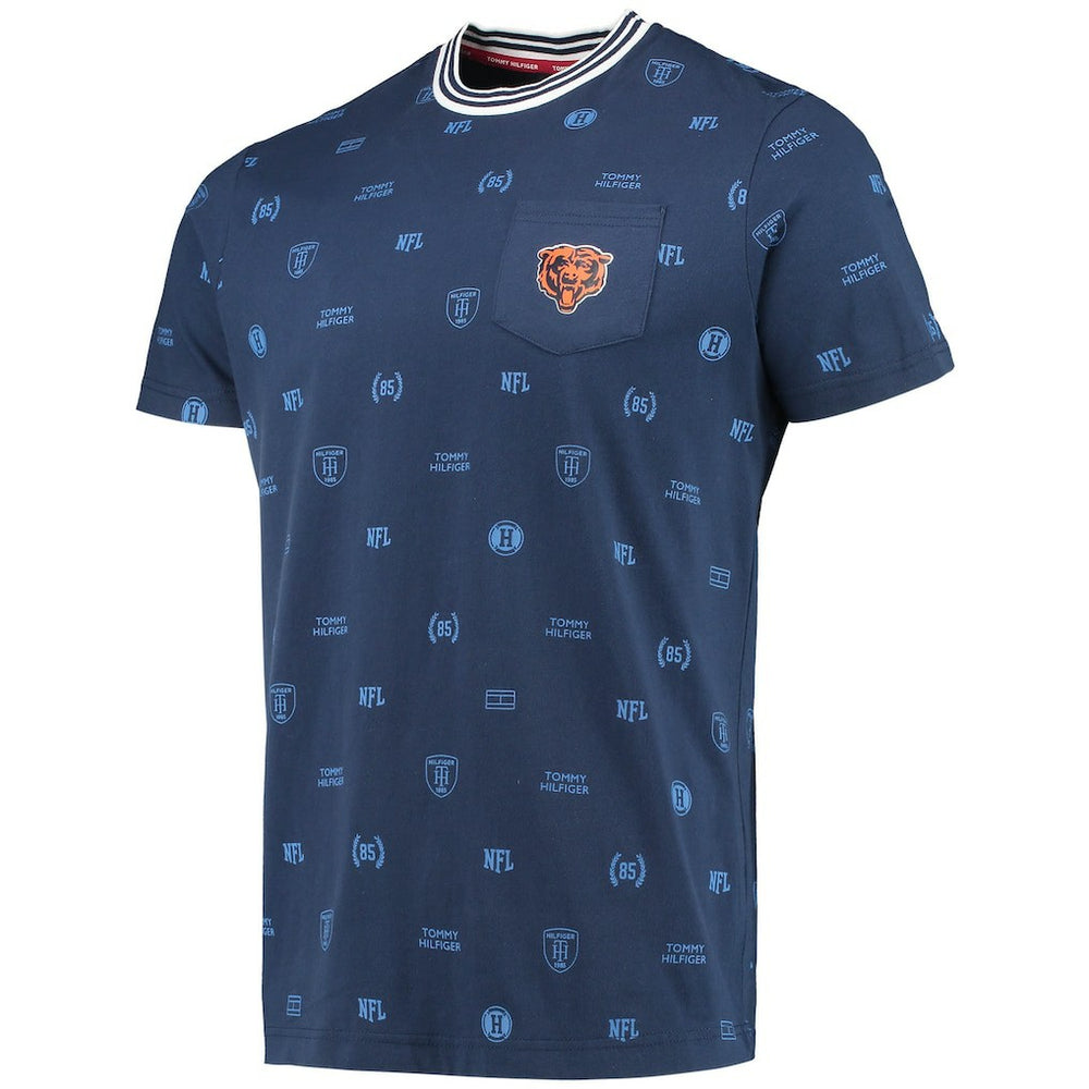 NFL Chicago Bears Tommy Hilfiger Essential Pocket T-Shirt