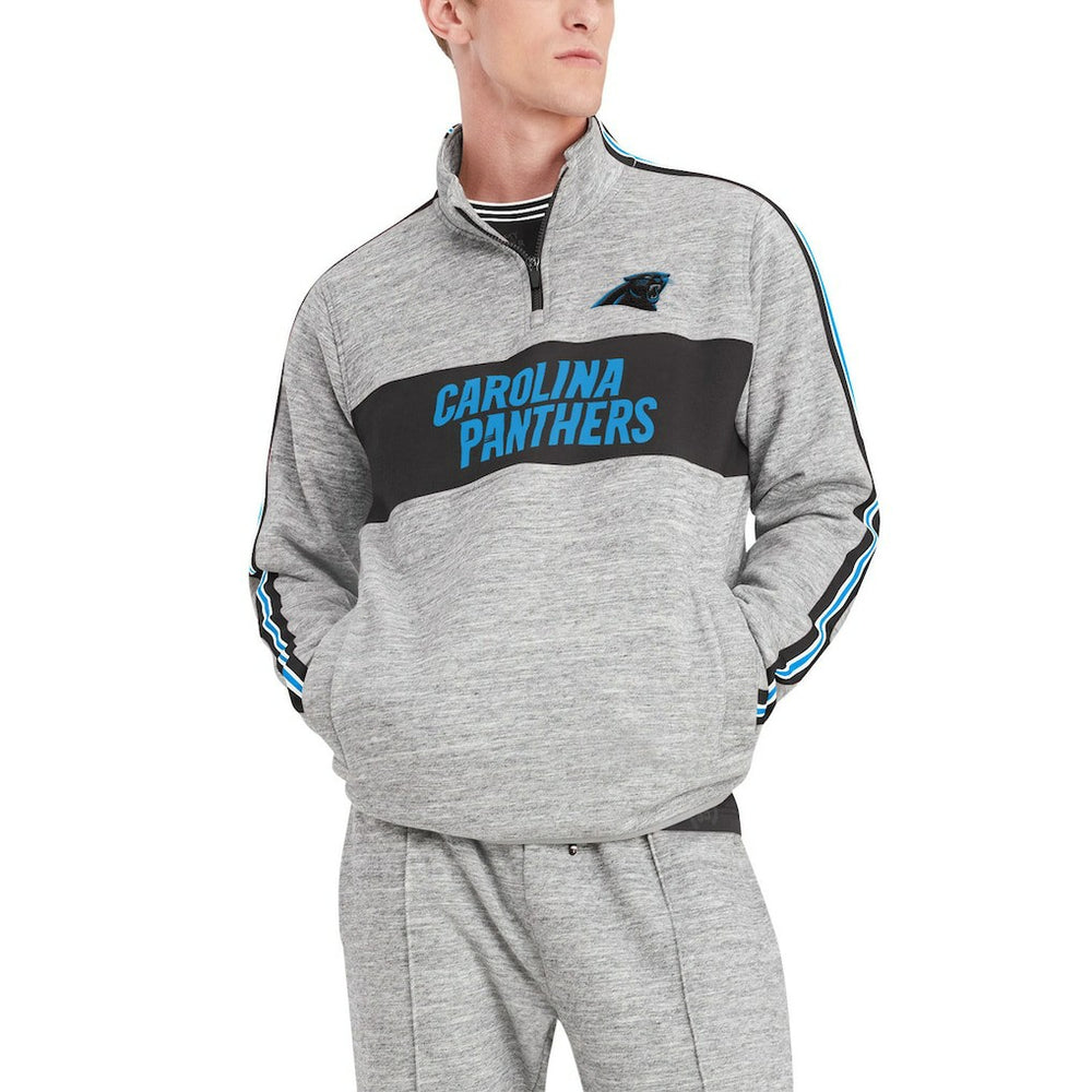 NFL Carolina Panthers Tommy Hilfiger Mario Quarter-Zip Jacket